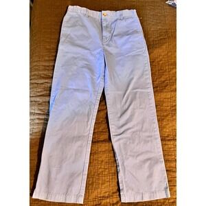 Vineyard Vines Boys Light Blue Chino Pants Size 16 Straight Leg Preppy Classic